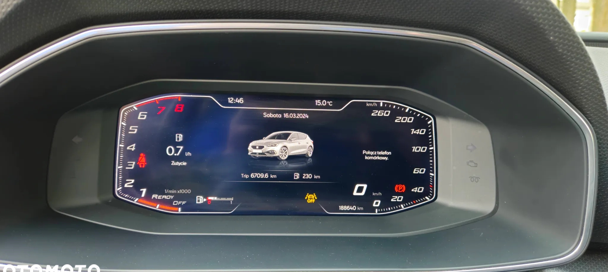 Seat Leon cena 62800 przebieg: 188287, rok produkcji 2020 z Ryki małe 742